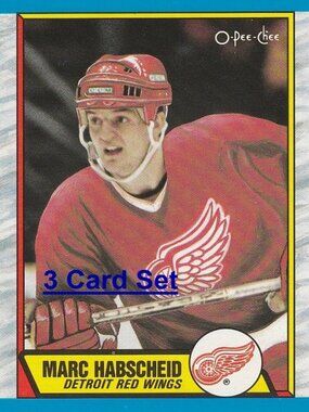Marc Habscheid Hockey Card Collection